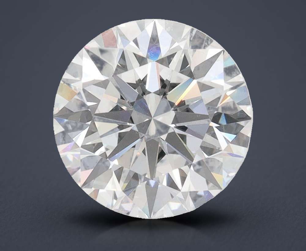 3.36 Carat Round Lab Diamond