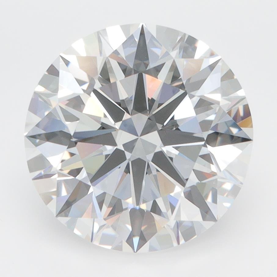 4.10ct D VVS1 Rare Carat Ideal Cut Round Lab Grown Diamond