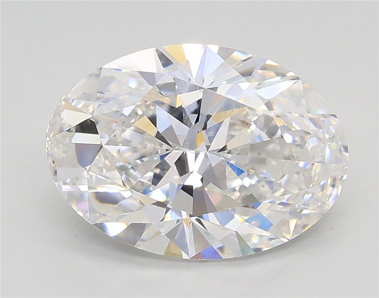 2.01ct E VS1 Rare Carat Ideal Cut Oval Lab Grown Diamond