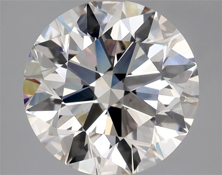 3.03ct H VS1 Rare Carat Ideal Cut Round Diamond