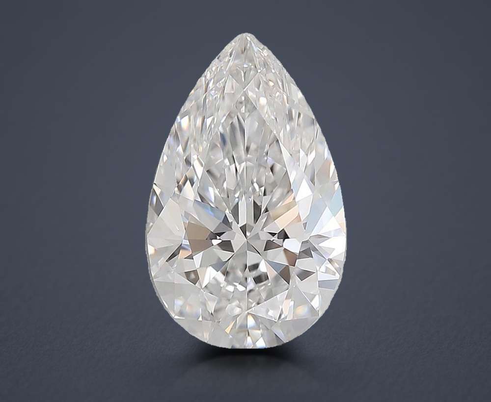 5.03 Carat Pear Lab Diamond
