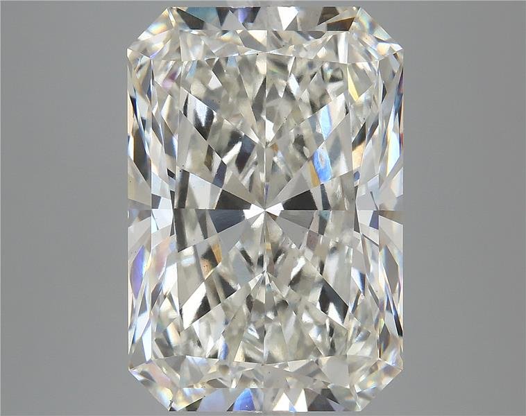 7.07ct H SI1 Rare Carat Ideal Cut Radiant Lab Grown Diamond