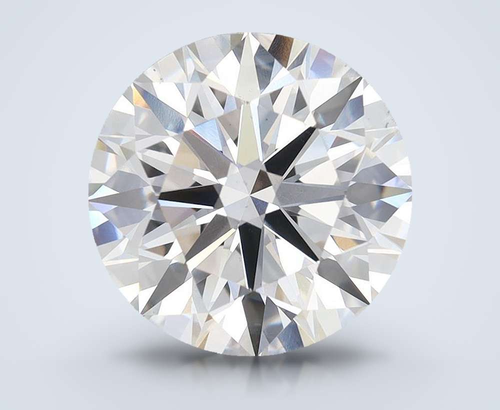 5.70 Carat Round Lab Diamond