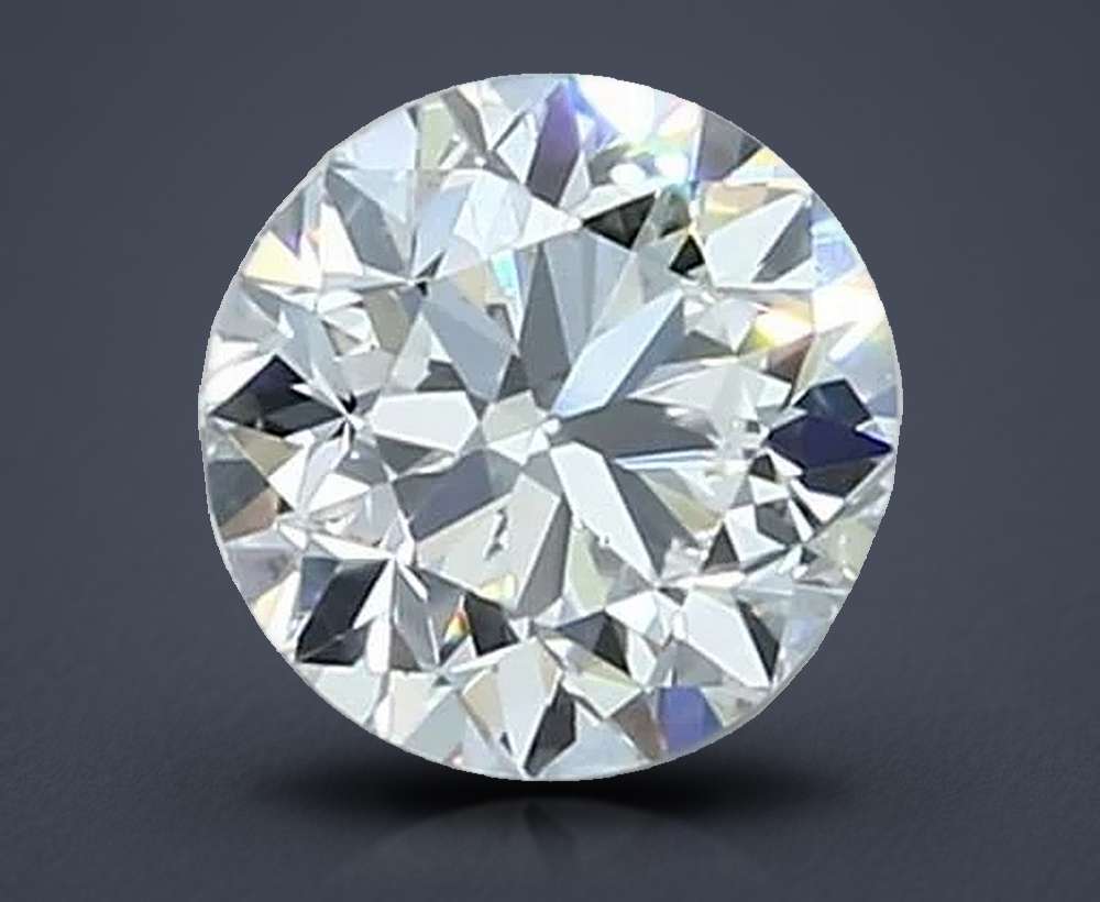 0.90 Carat Round Natural Diamond