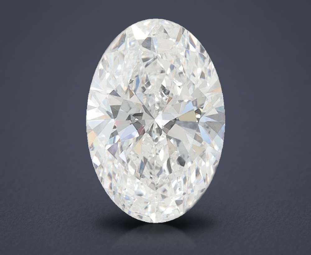 1.45 Carat Oval Lab Diamond