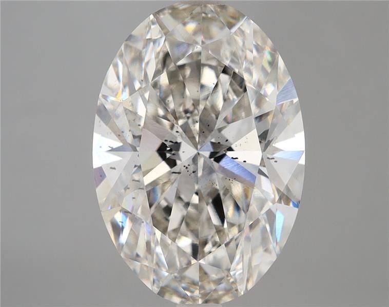 5.18ct G SI2 Rare Carat Ideal Cut Oval Lab Grown Diamond