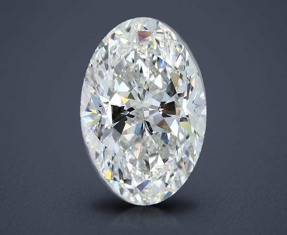 6.02 Carat Oval Natural Diamond
