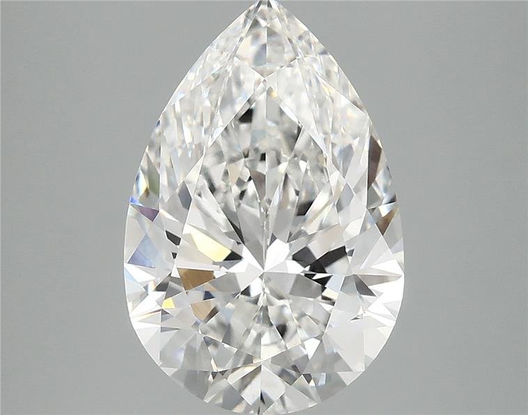 4.00 Carat Pear Lab Diamond