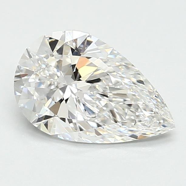 0.96ct E VVS1 Rare Carat Ideal Cut Pear Lab Grown Diamond