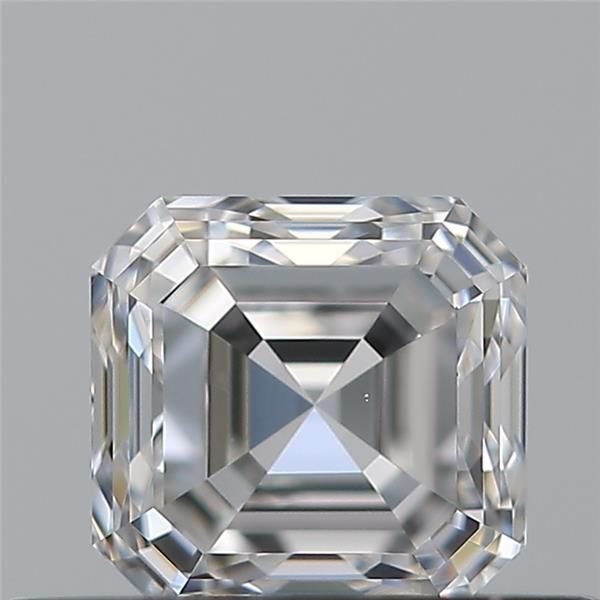 0.50ct E VS1 Very Good Cut Asscher Diamond