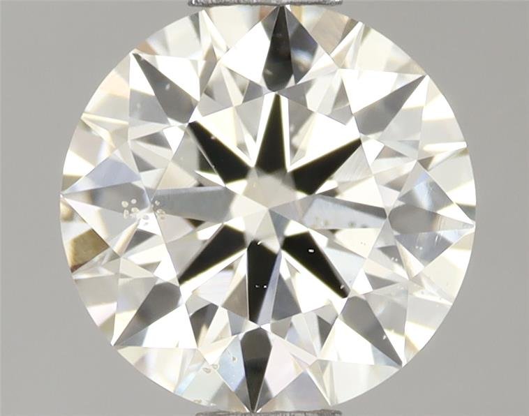 0.81ct K SI1 Rare Carat Ideal Cut Round Diamond