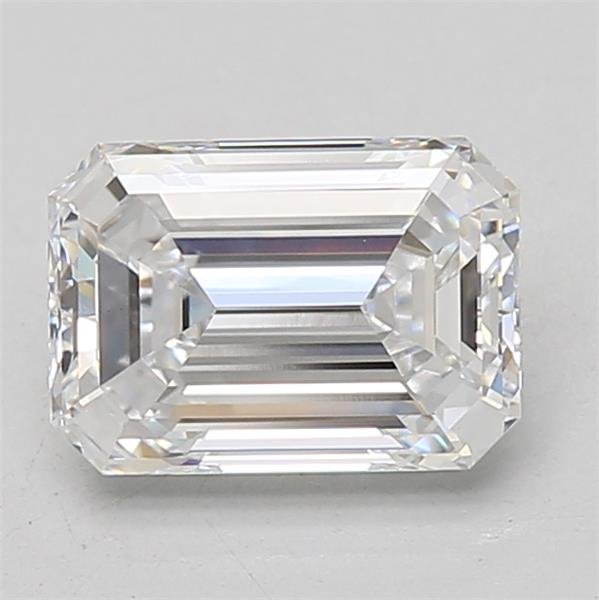 2.07ct D VS1 Rare Carat Ideal Cut Emerald Lab Grown Diamond