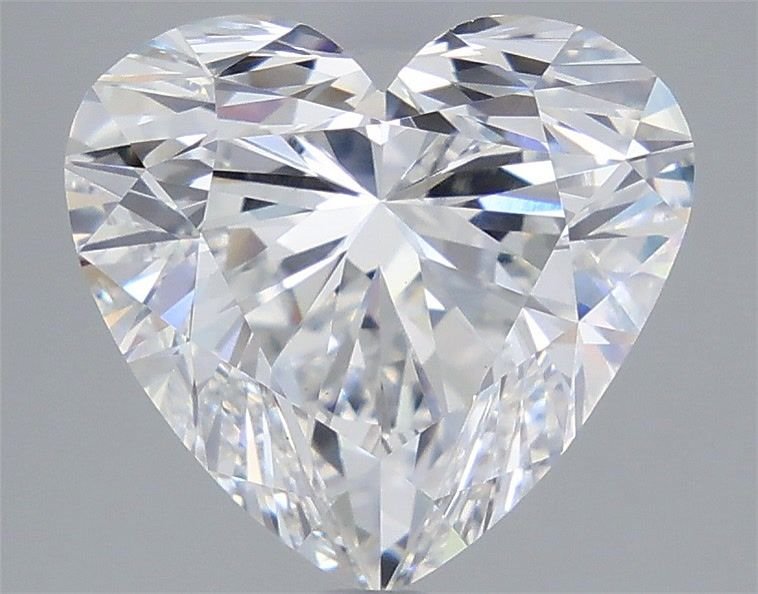 5.52ct E VS1 Rare Carat Ideal Cut Heart Lab Grown Diamond