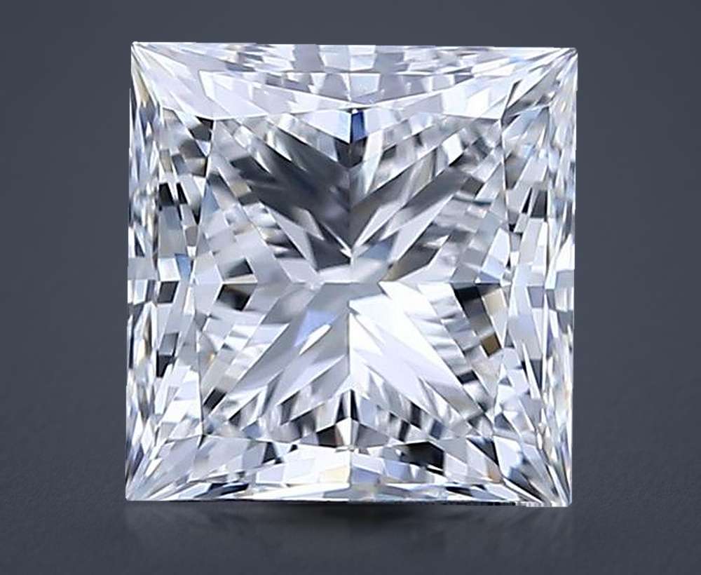 1.55 Carat Princess Lab Diamond