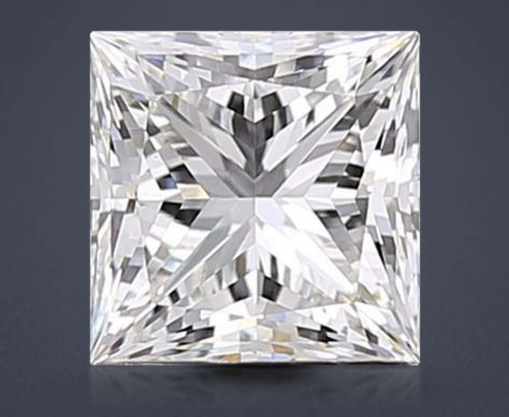 1.50 Carat Princess Lab Diamond