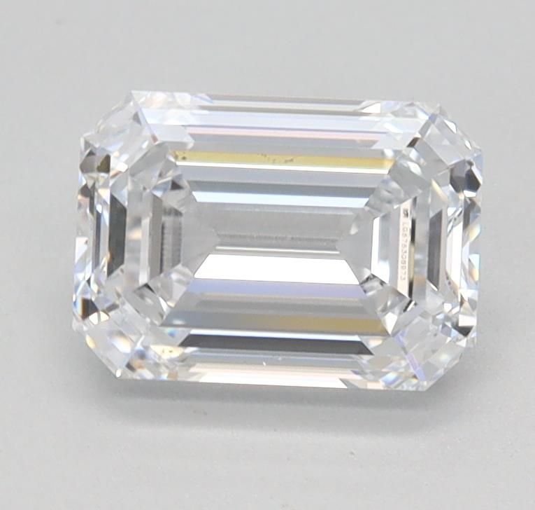 1.04ct D VS2 Rare Carat Ideal Cut Emerald Lab Grown Diamond