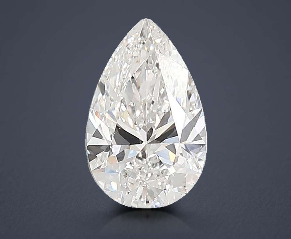 4.09 Carat Pear Lab Diamond