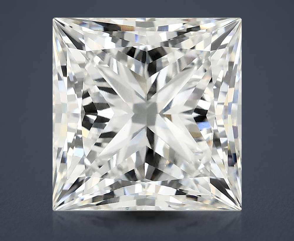 6.90 Carat Princess Lab Diamond