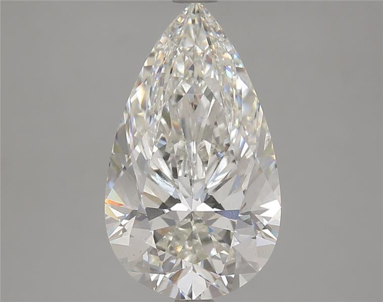 4.04ct I VS2 Rare Carat Ideal Cut Pear Lab Grown Diamond