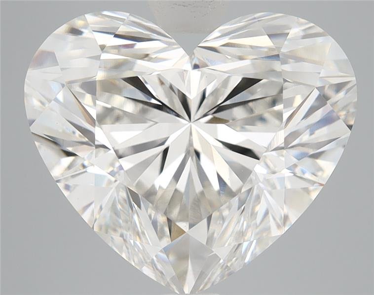 7.35ct G VS1 Rare Carat Ideal Cut Heart Lab Grown Diamond