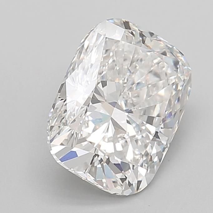 3.05ct E VS1 Rare Carat Ideal Cut Cushion Lab Grown Diamond