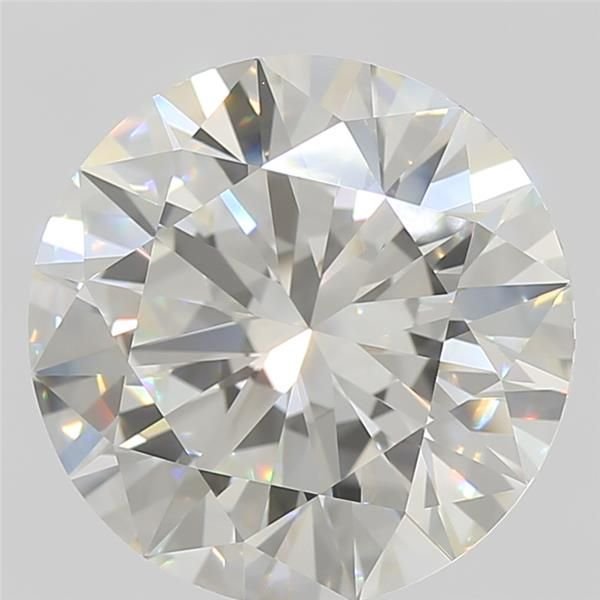 5.36ct H VVS1 Rare Carat Ideal Cut Round Diamond