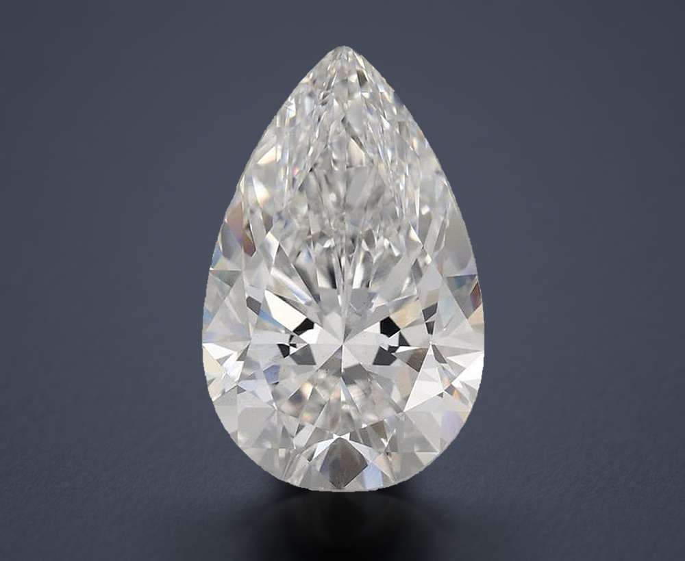 4.41 Carat Pear Lab Diamond