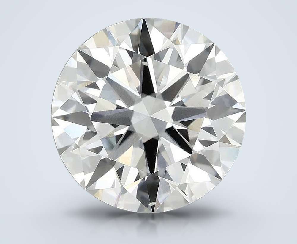 6.74 Carat Round Lab Diamond