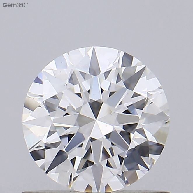 0.58ct D VS2 Excellent Cut Round Lab Grown Diamond