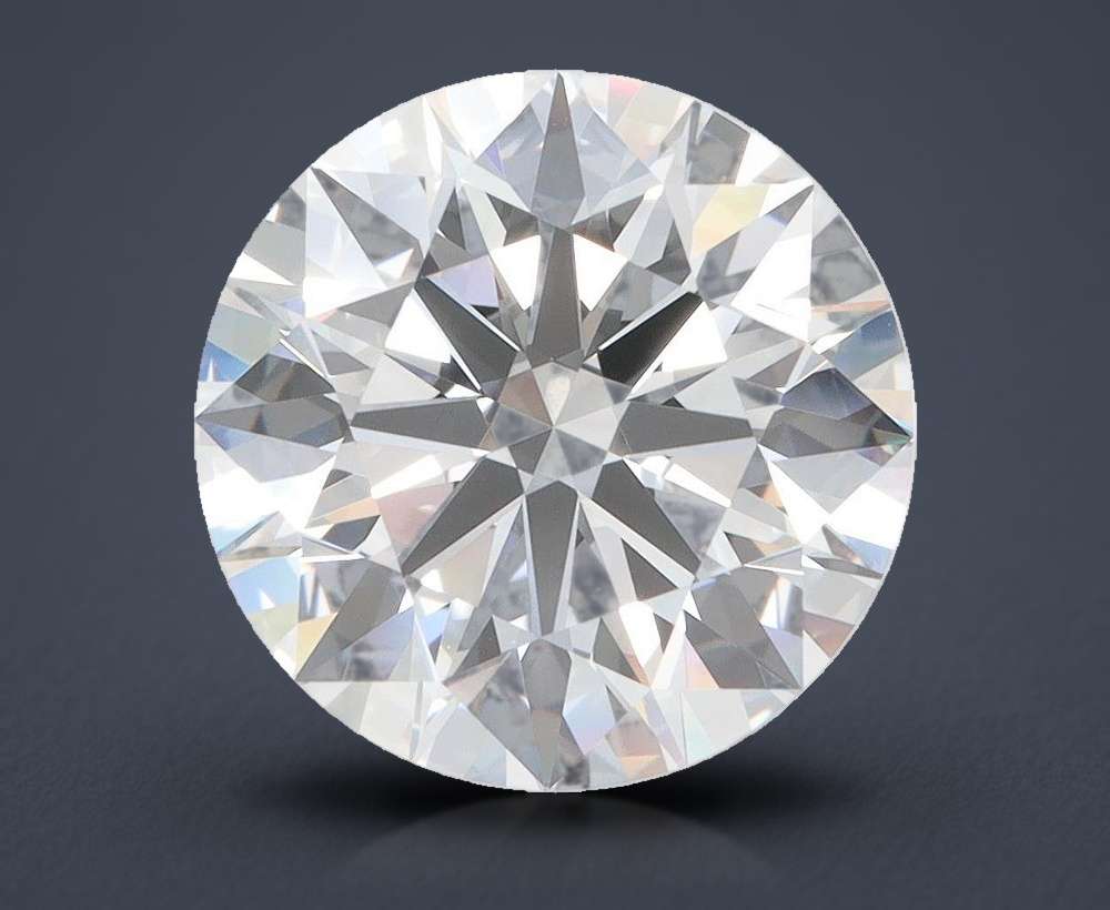 5.39 Carat Round Lab Diamond