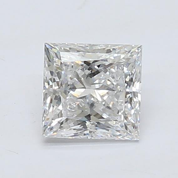 0.81ct D VS1 Rare Carat Ideal Cut Princess Lab Grown Diamond