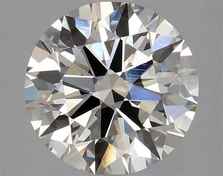 2.86ct I VS1 Rare Carat Ideal Cut Round Lab Grown Diamond