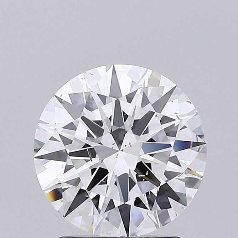 2.04ct D SI1 Excellent Cut Round Lab Grown Diamond