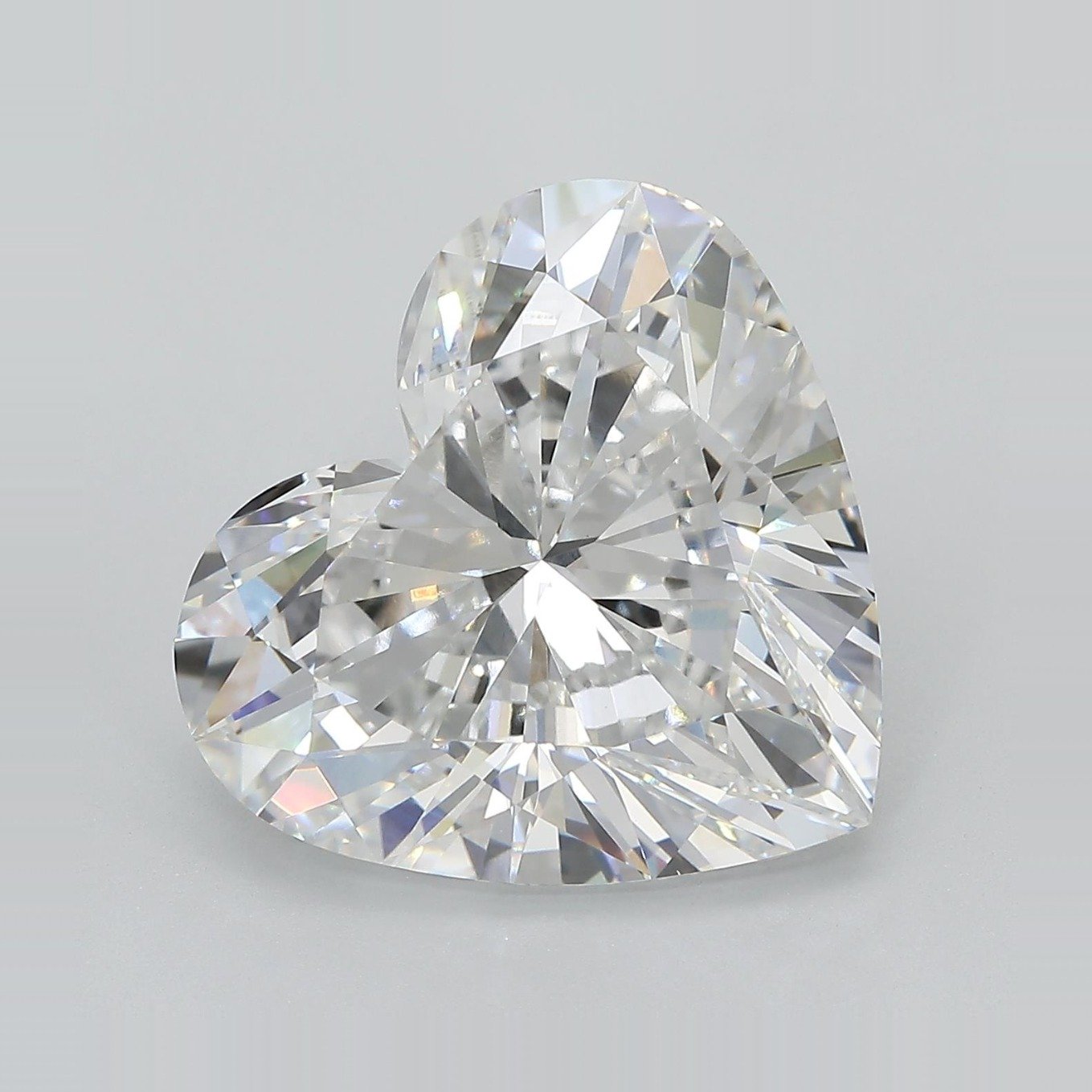 10.12ct D VVS2 Excellent Cut Heart Lab Grown Diamond