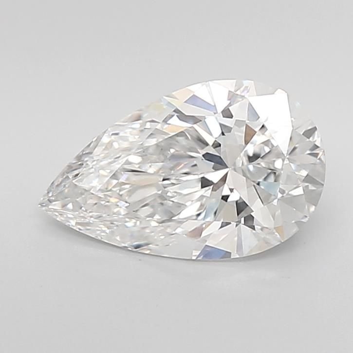 2.25ct D VVS2 Rare Carat Ideal Cut Pear Lab Grown Diamond