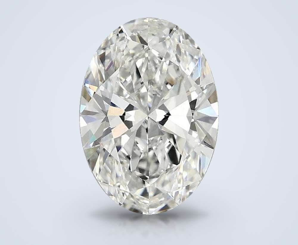 4.18 Carat Oval Lab Diamond