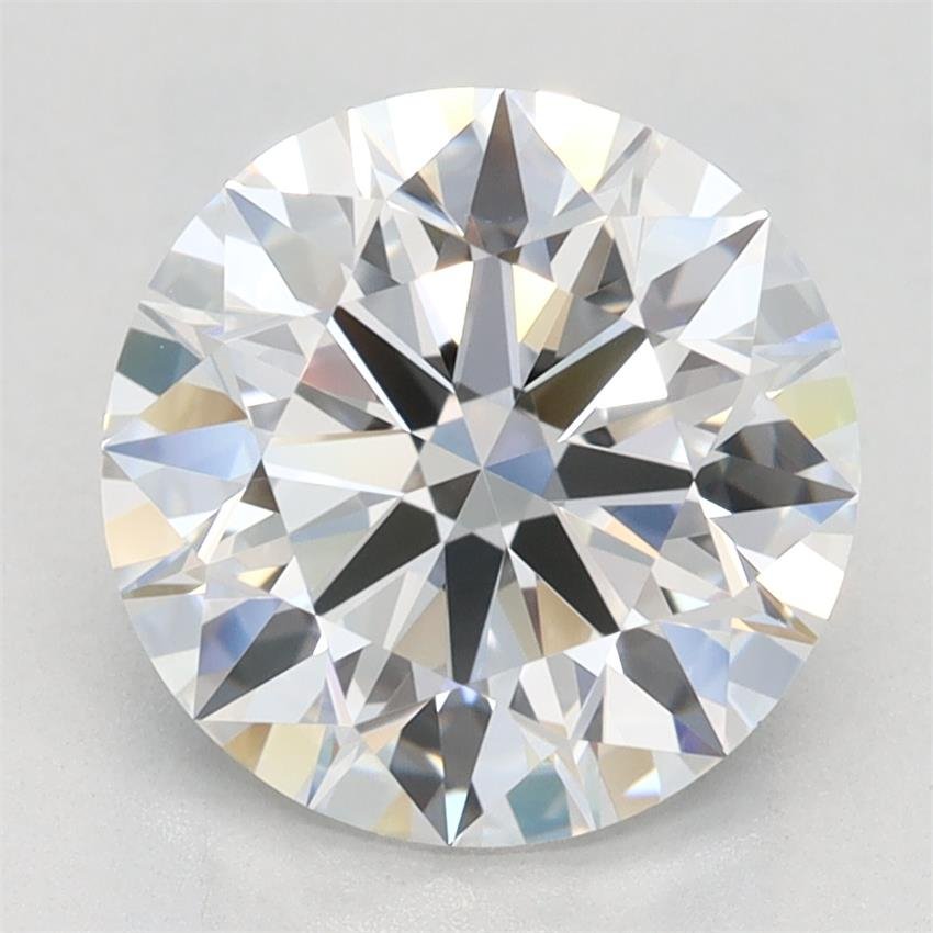 2.42ct D VVS1 Rare Carat Ideal Cut Round Lab Grown Diamond