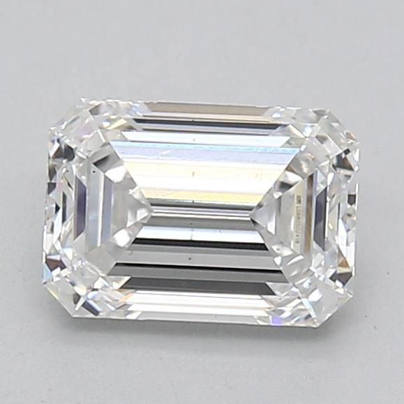 1.55ct E VS2 Rare Carat Ideal Cut Emerald Lab Grown Diamond