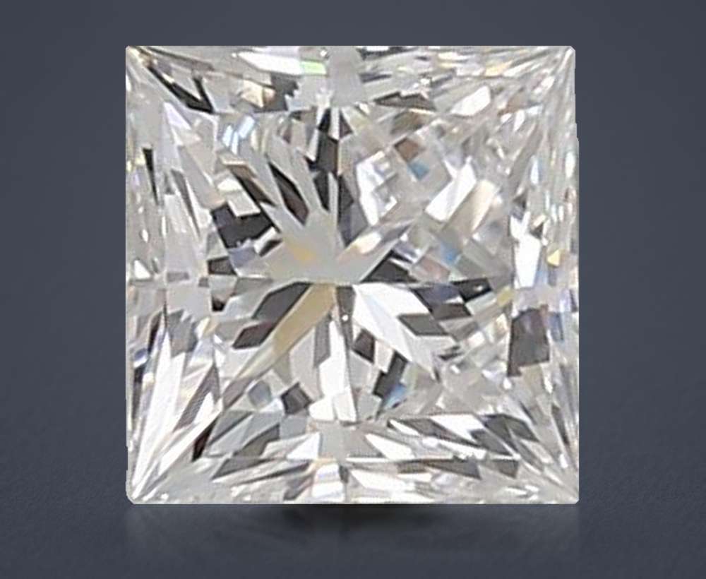 0.90 Carat Princess Lab Diamond