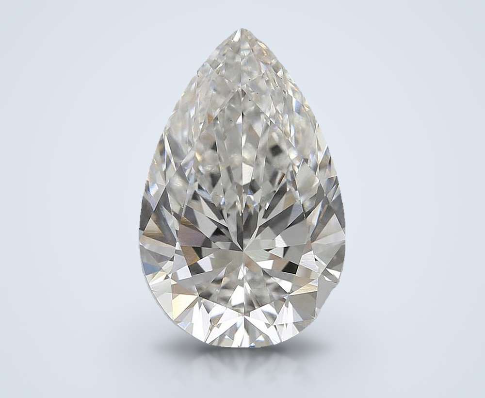 4.28 Carat Pear Lab Diamond