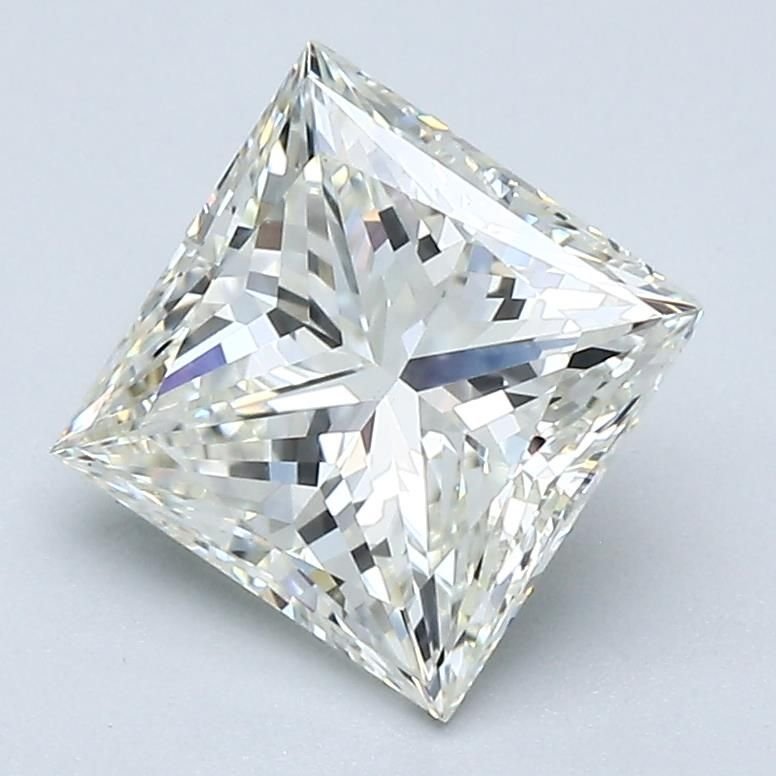 2.01ct J VS1 Very Good Cut Princess Diamond