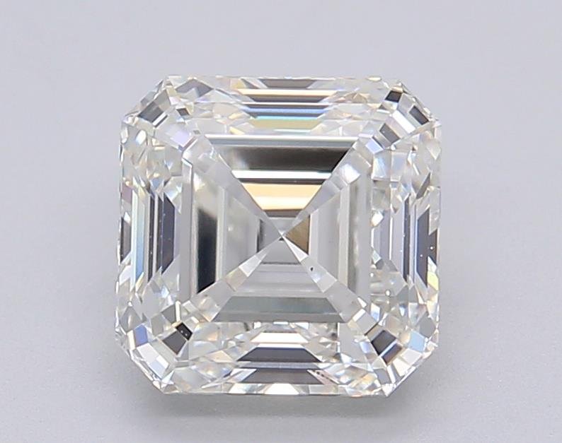 2.00ct G VS2 Rare Carat Ideal Cut Asscher Lab Grown Diamond