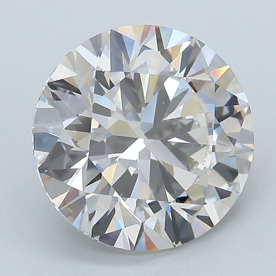 4.25ct G VS1 Rare Carat Ideal Cut Round Lab Grown Diamond