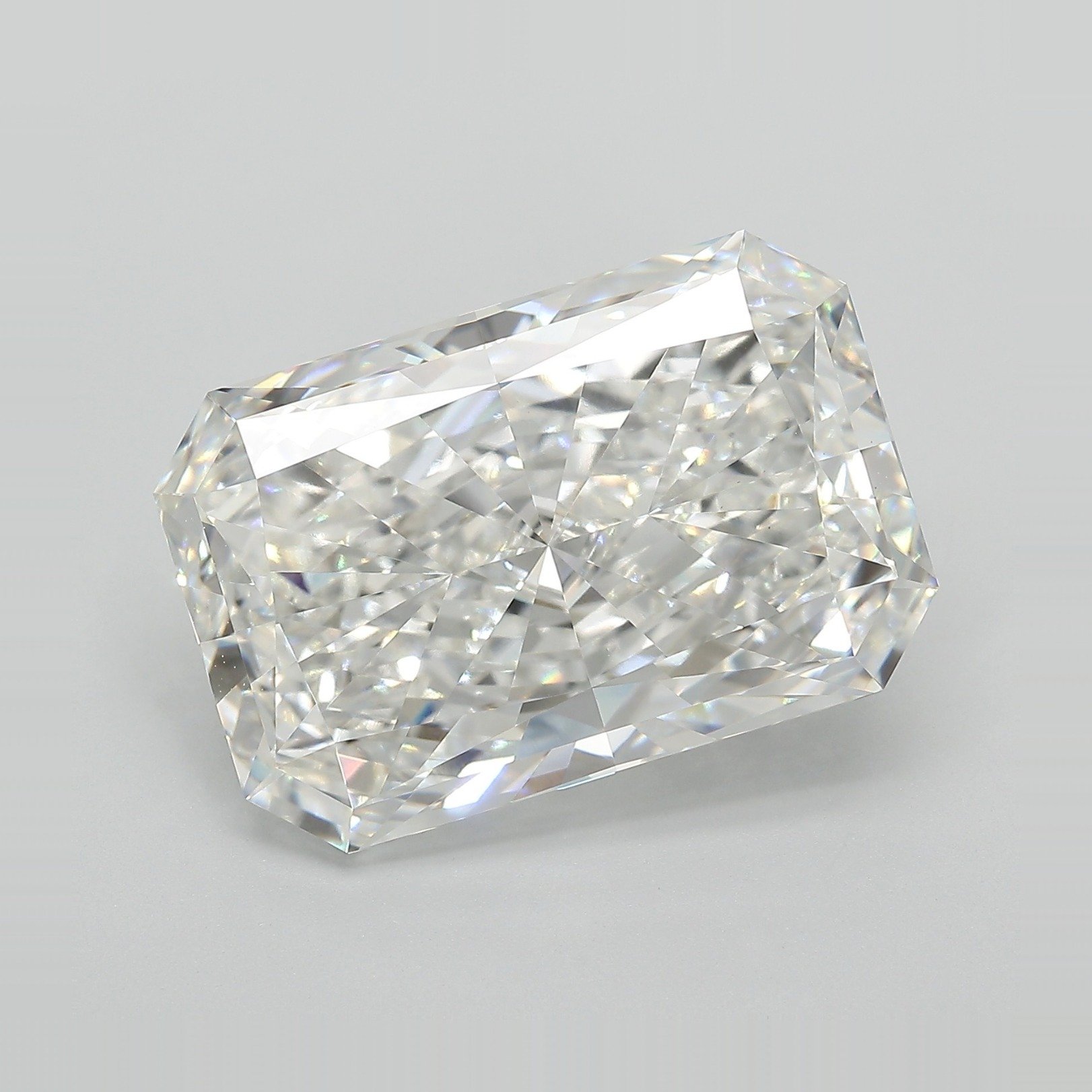 12.35ct F VVS2 Rare Carat Ideal Cut Radiant Lab Grown Diamond