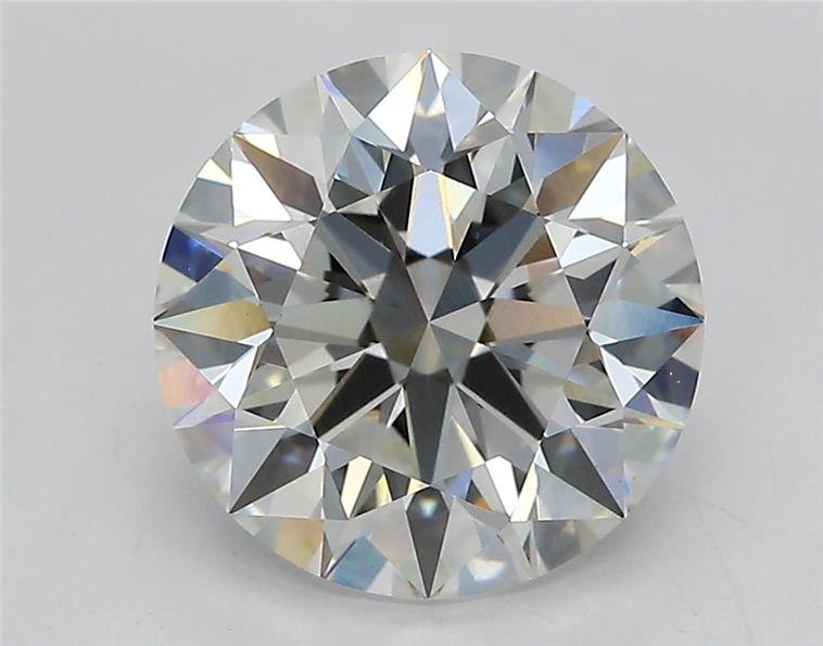 2.59ct E VVS2 Rare Carat Ideal Cut Round Lab Grown Diamond