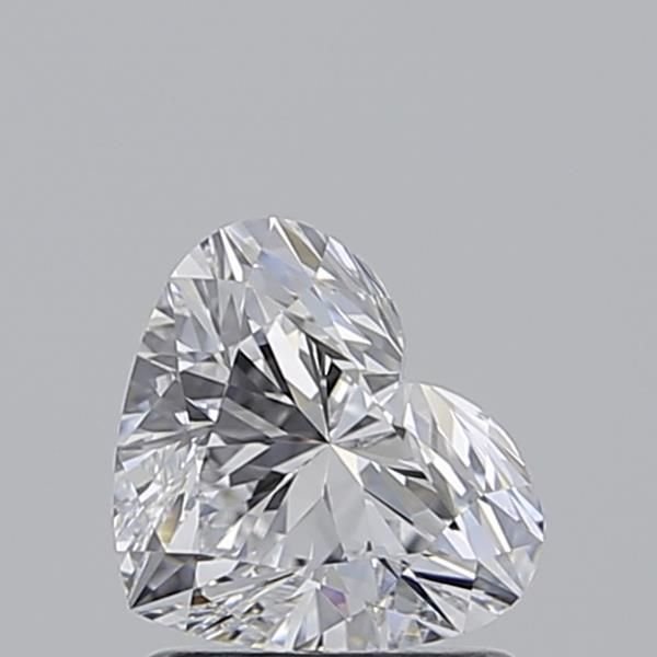 1.08ct D VVS2 Rare Carat Ideal Cut Heart Lab Grown Diamond