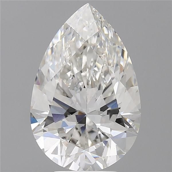 4.59 Carat Pear Lab Diamond