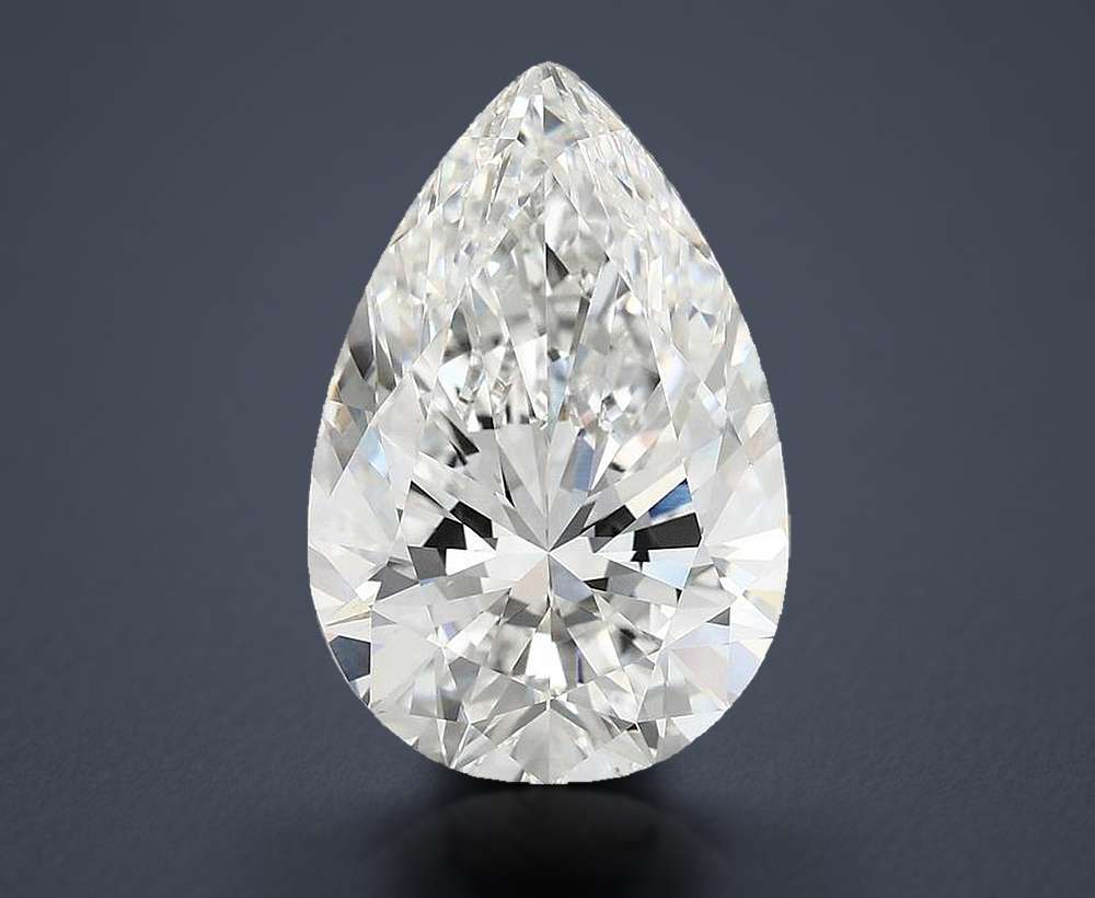 6.10 Carat Pear Lab Diamond