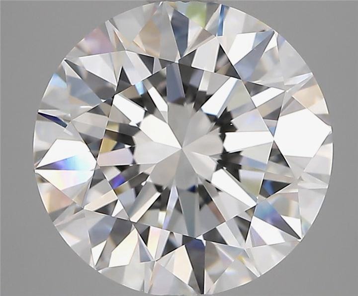 5.01ct E VS1 Rare Carat Ideal Cut Round Diamond