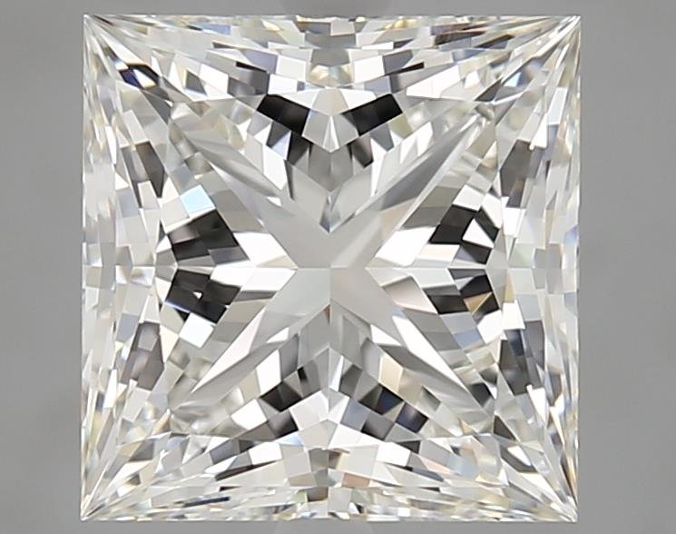 4.04ct I VVS2 Rare Carat Ideal Cut Princess Diamond